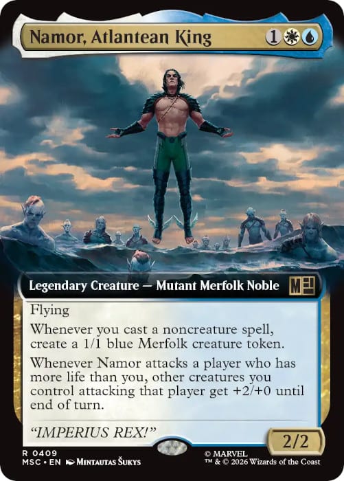 Namor, Atlantean King