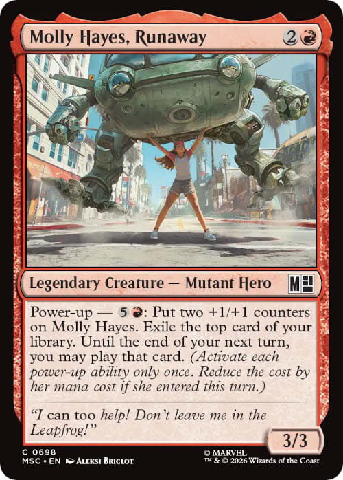 Molly Hayes, Runaway