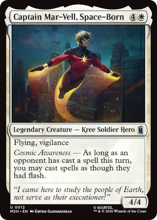 Captain Mar-Vell, Space-Born