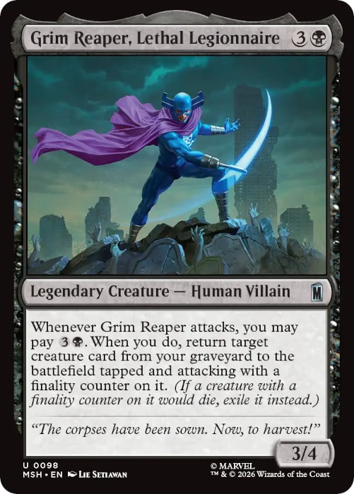 Grim Reaper, Lethal Legionnaire