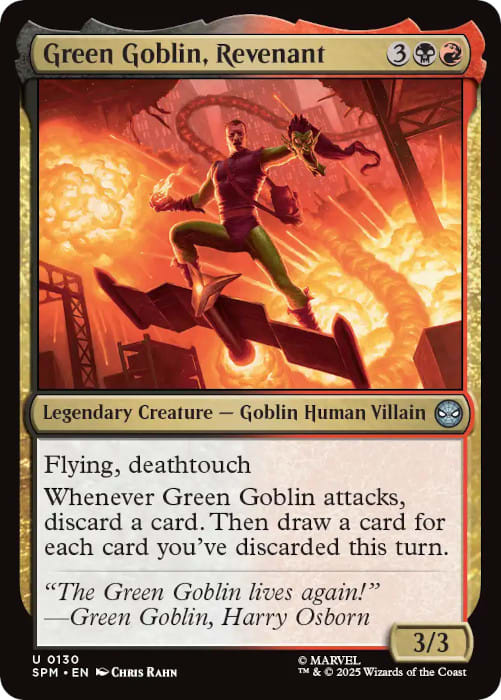 Green Goblin, Revenant