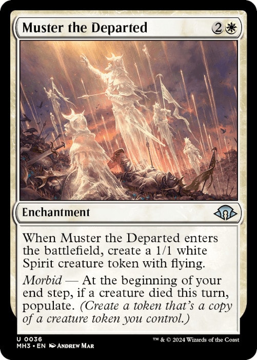 Muster the Departed