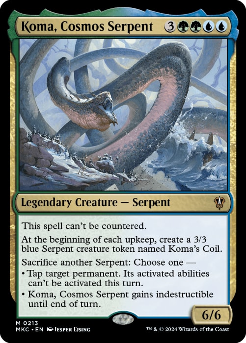 Koma, Cosmos Serpent