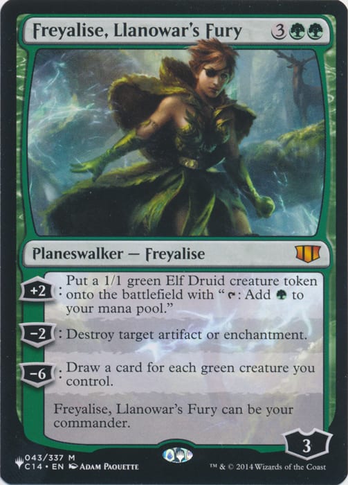 Freyalise, Llanowar's Fury