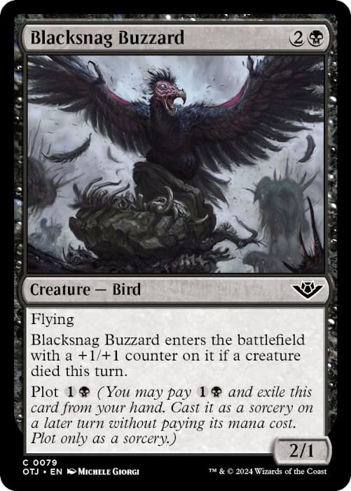 Blacksnag Buzzard