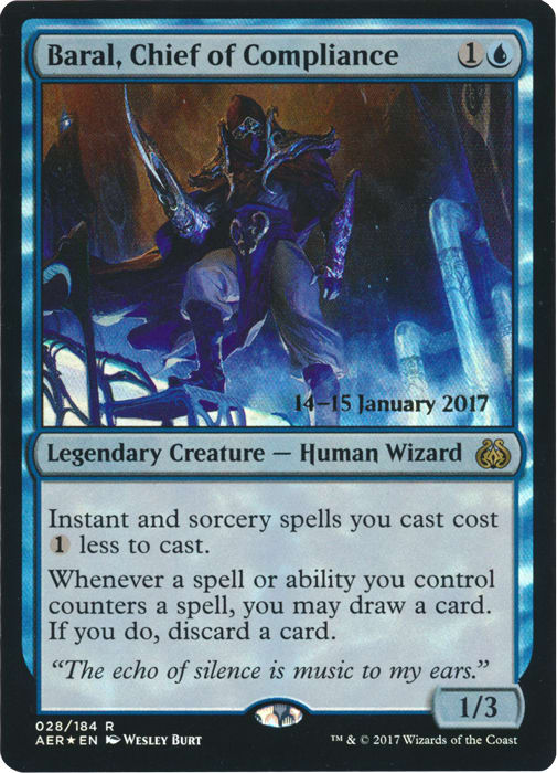 Baral, Chief of Compliance