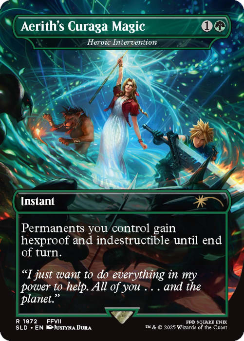 Heroic Intervention (Aerith's Curaga Magic)