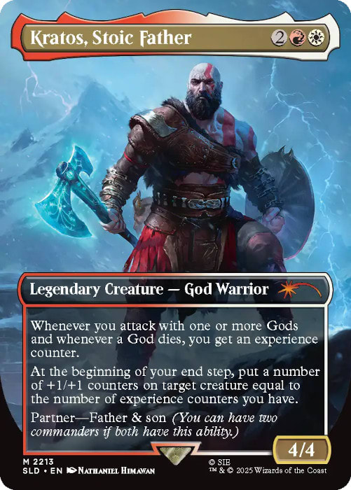 Kratos, Stoic Father