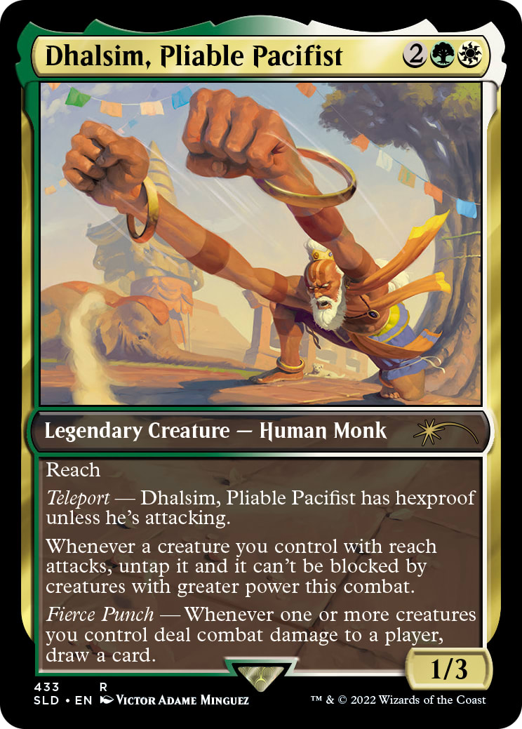 Dhalsim, Pliable Pacifist