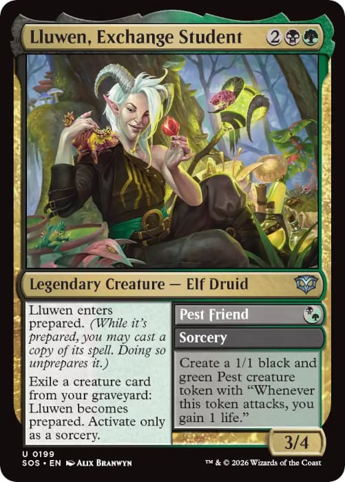 Lluwen, Exchange Student
