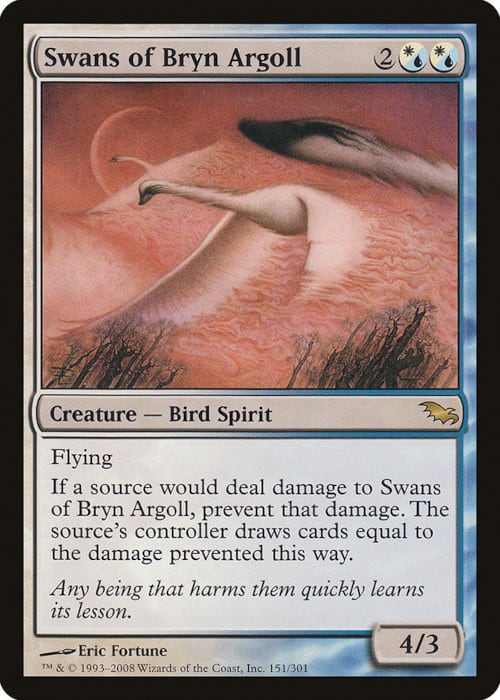 Swans of Bryn Argoll