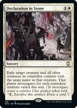 Declaration in Stone