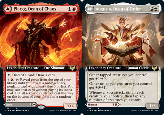 Plargg, Dean of Chaos // Augusta, Dean of Order