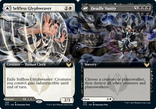 Selfless Glyphweaver // Deadly Vanity