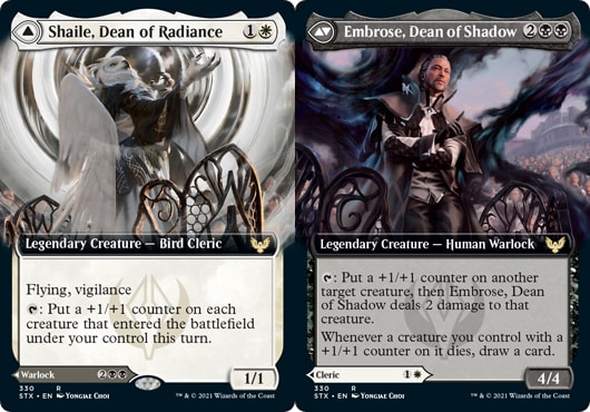 Shaile, Dean of Radiance // Embrose, Dean of Shadow