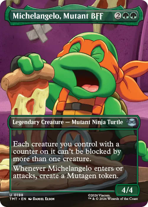 Michelangelo, Mutant BFF