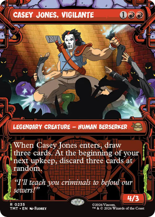 Casey Jones, Vigilante