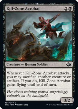 Kill-Zone Acrobat