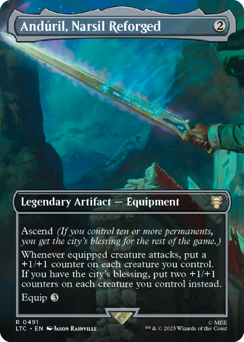 Anduril, Narsil Reforged