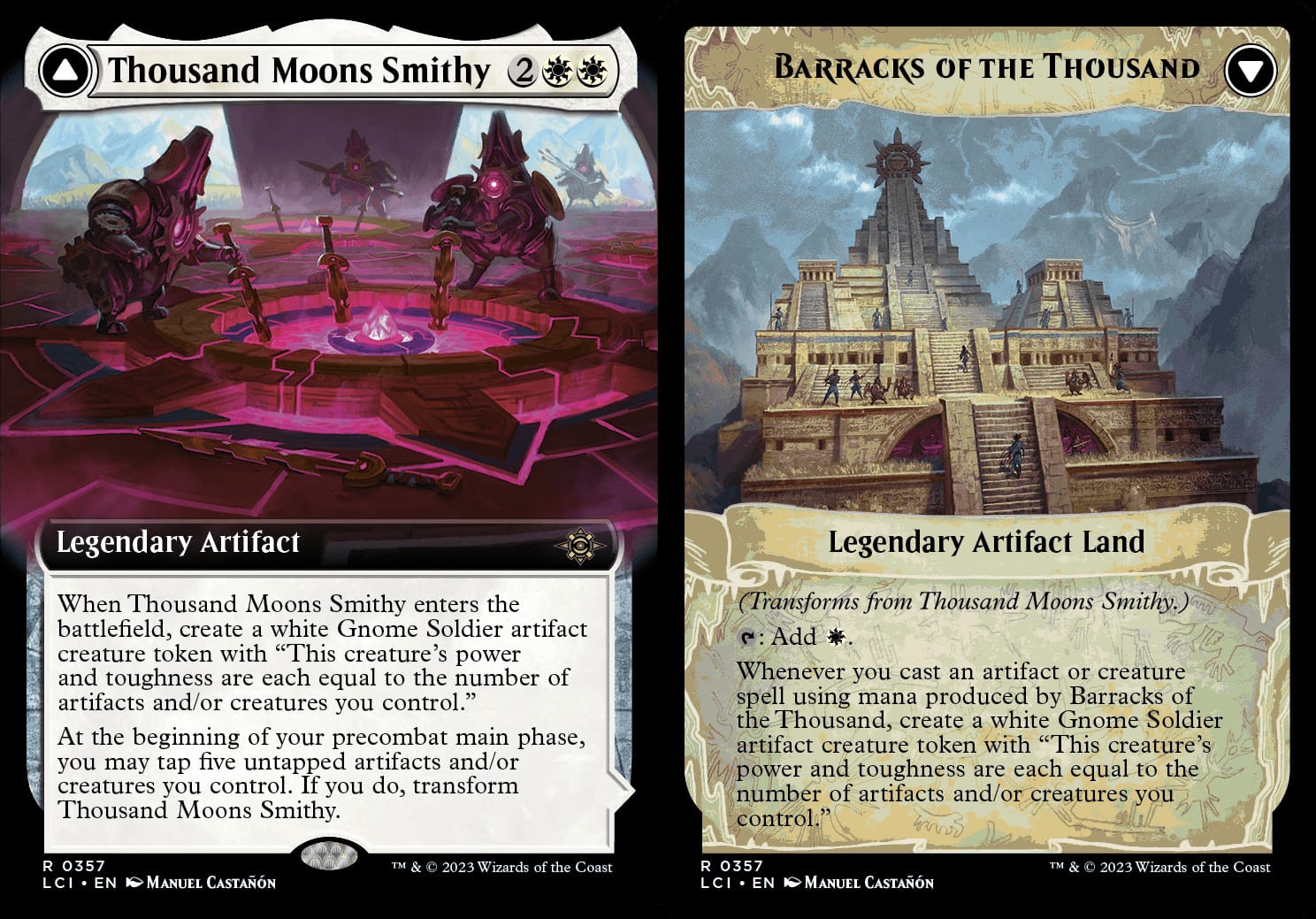 Thousand Moons Smithy // Barracks of the Thousand