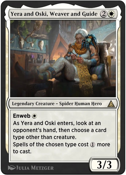 Yera and Oski, Weaver and Guide