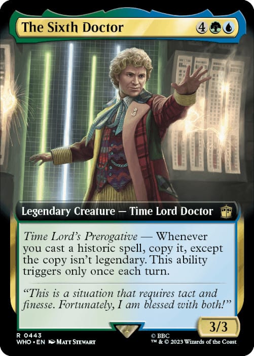 The Sixth Doctor