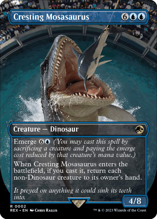 Cresting Mosasaurus