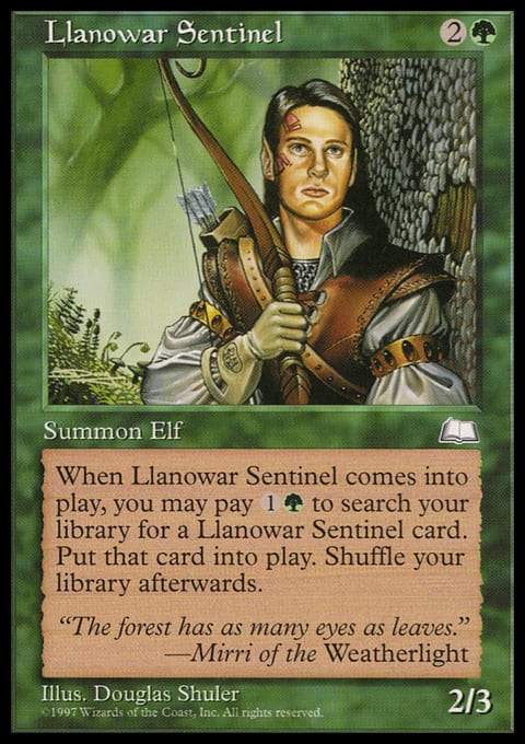 Llanowar Sentinel