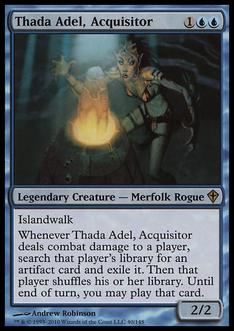 Thada Adel, Acquisitor