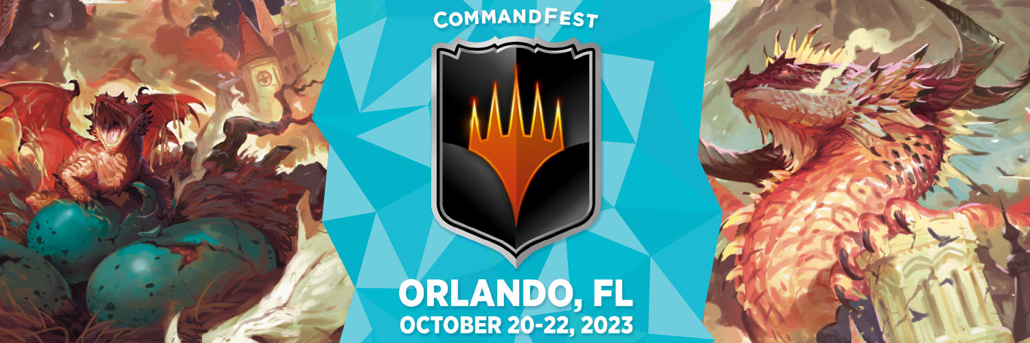 Register for CommandFest Orlando today! October 20th through the 22nd!