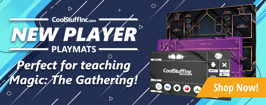 Shop our New Player Series Playmats today!