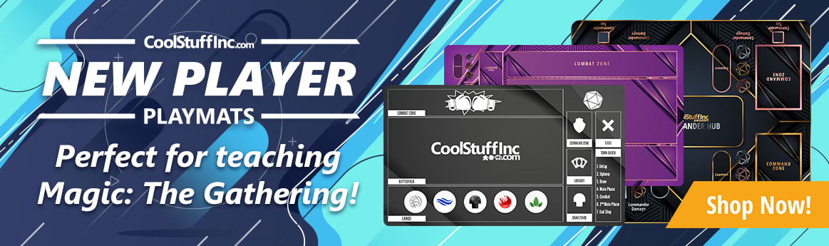 Shop our New Player Series Playmats today!