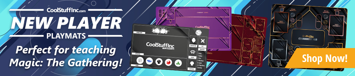 Shop our New Player Series Playmats today!