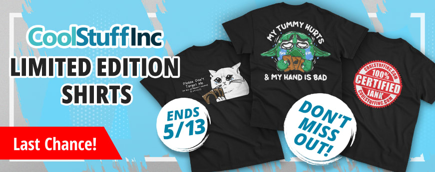 Last Chance! Don't Miss Out on Preordering the CSI Limited Edtion Shirts!