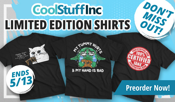 Don't Miss Out on Preordering the CSI Limited Edtion Shirts before May 13th!