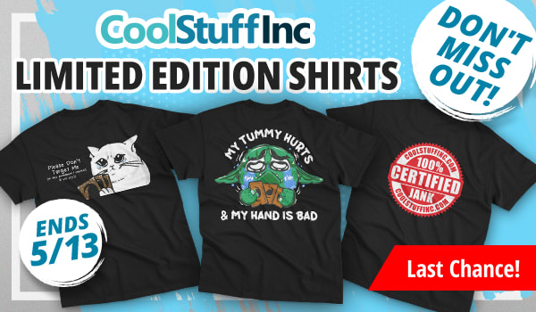 Last Chance! Order CSI Limited Edtion Shirts before today!