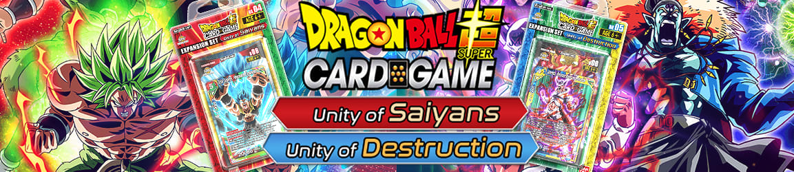 Dragon Ball Super -  Expansion Set Unity of Saiyans and Destruction