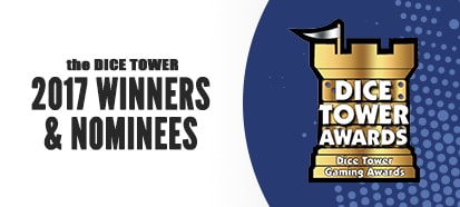 Dice Tower 2017 Winners and Nominees