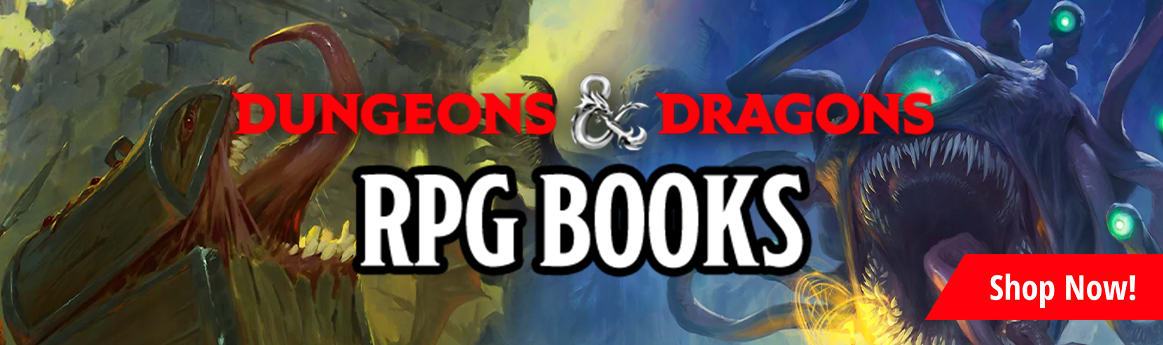 Dungeons and Dragons RPG Books on sale now!
