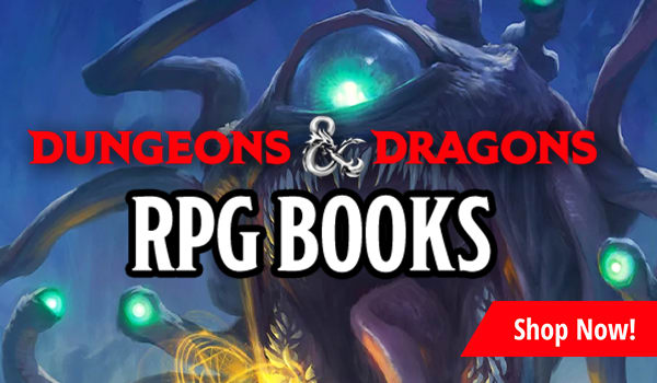 Dungeons and Dragons RPG Books on sale now!