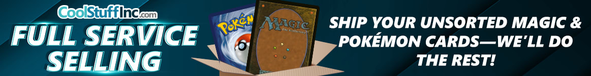 Full Service Selling! Send in your cards and let us do the rest!