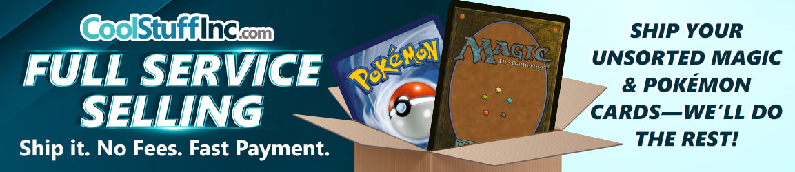 Full Service Selling! Send in your cards and let us do the rest!