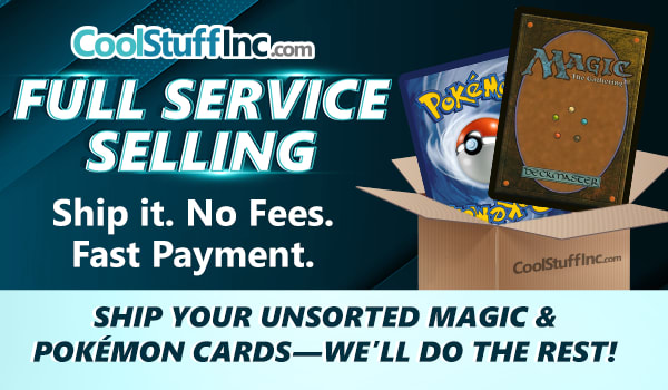 Full Service Selling! Send in your cards and let us do the rest!