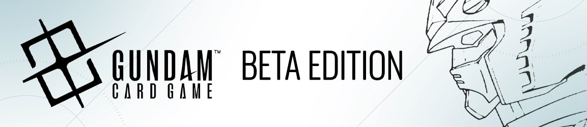 Gundam Card Game Beta Edition