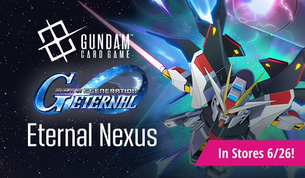 Gundam Card Game - Eternal Nexus is available in stores 6/26!