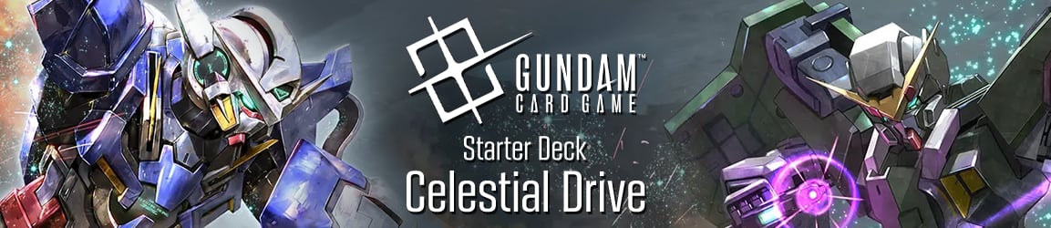 Gundam Card Game - Celestial Drive Starter Deck!