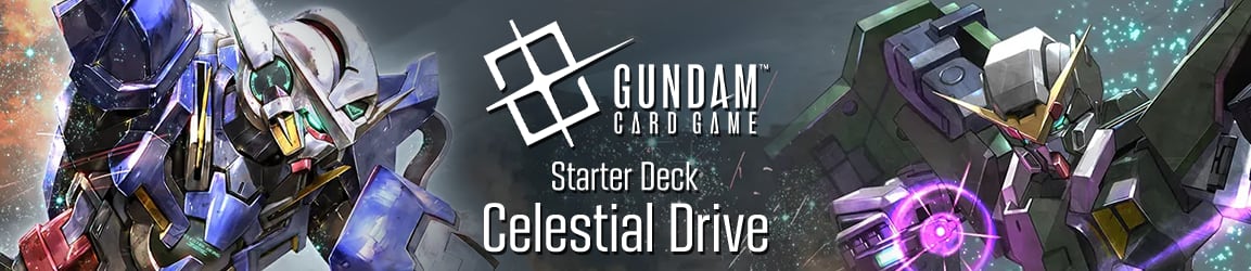 Gundam Card Game - Celestial Drive Starter Deck!