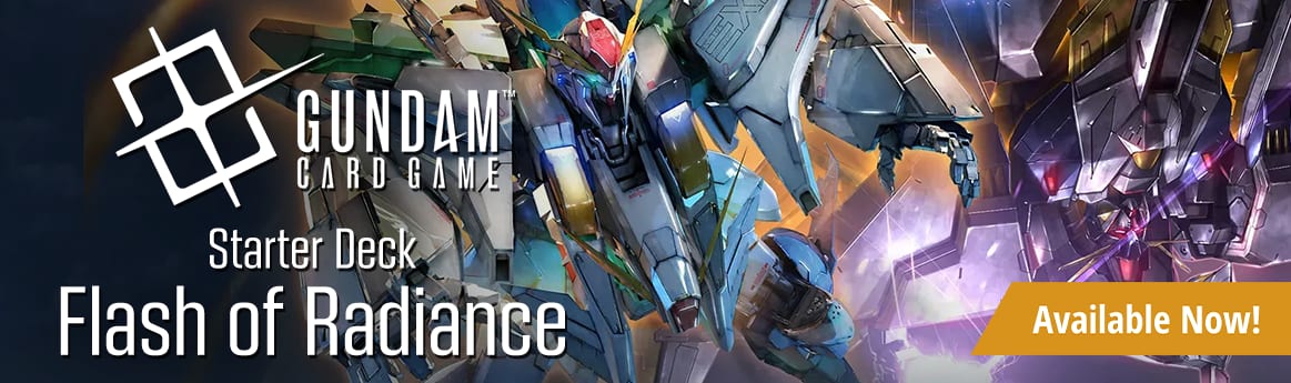 Gundam Card Game - Flash of Radiance available now