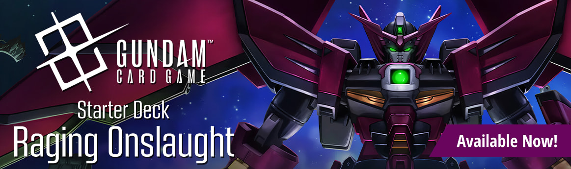 Gundam Card Game - Raging Onslaught is available now!