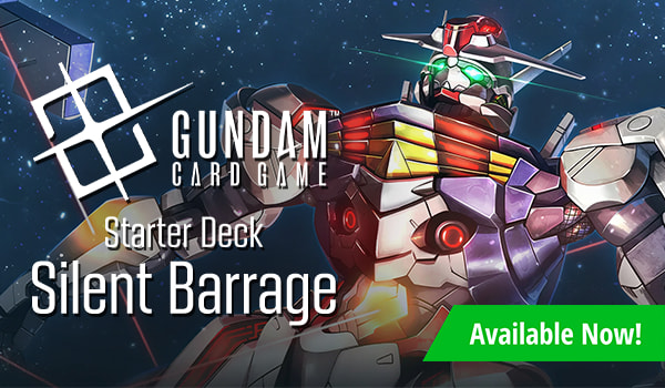 Gundam Card Game - Silent Barrage is available now!